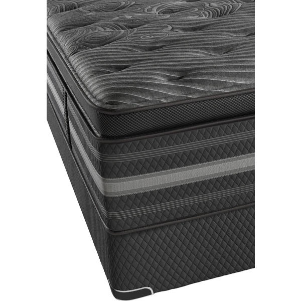 Beautyrest 700600415 1050 Black Natasha Ii Plush Pillowtop Queen