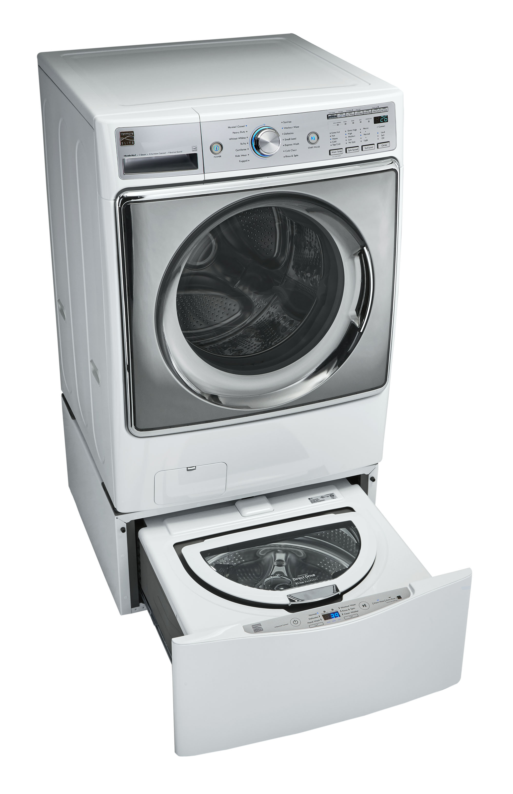 Kenmore Elite Wide Pedestal Washer White My XXX Hot Girl