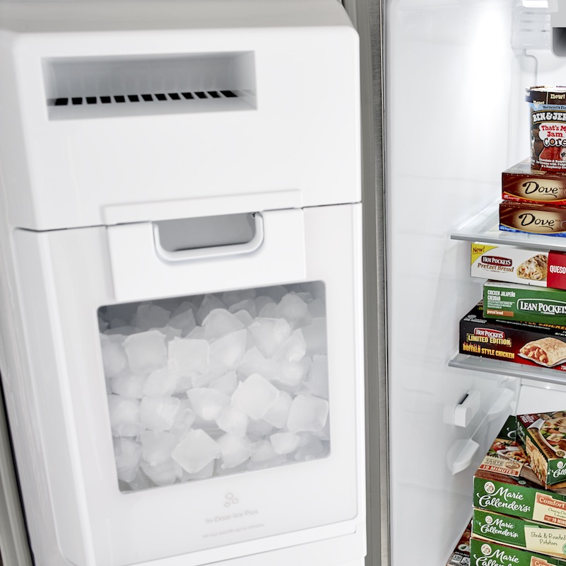 Kenmore 51764 25 cu. ft. Side-by-Side Refrigerator - Bisque
