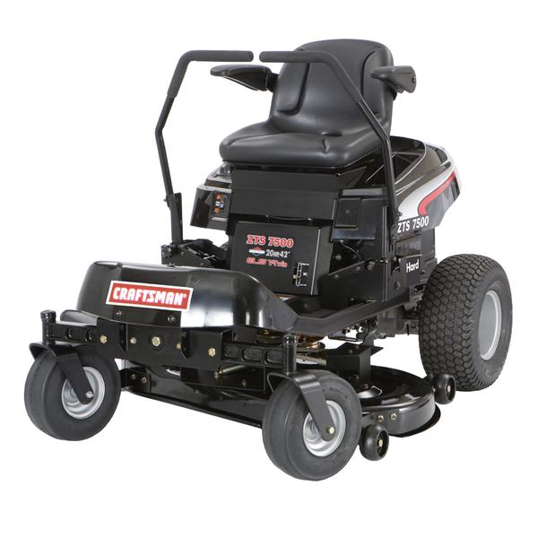 Craftsman zts 7500 42 inch