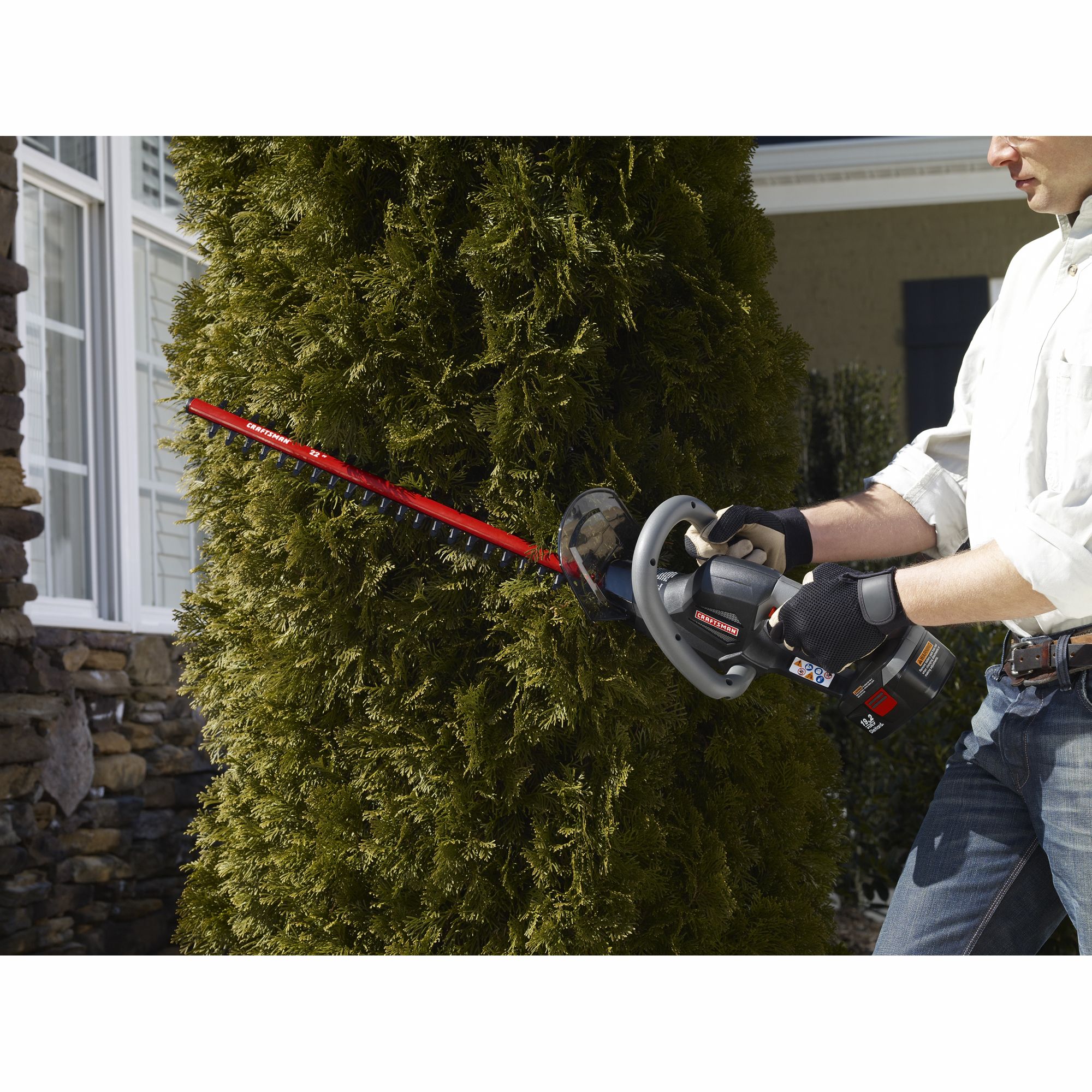 craftsman cordless hedge trimmer