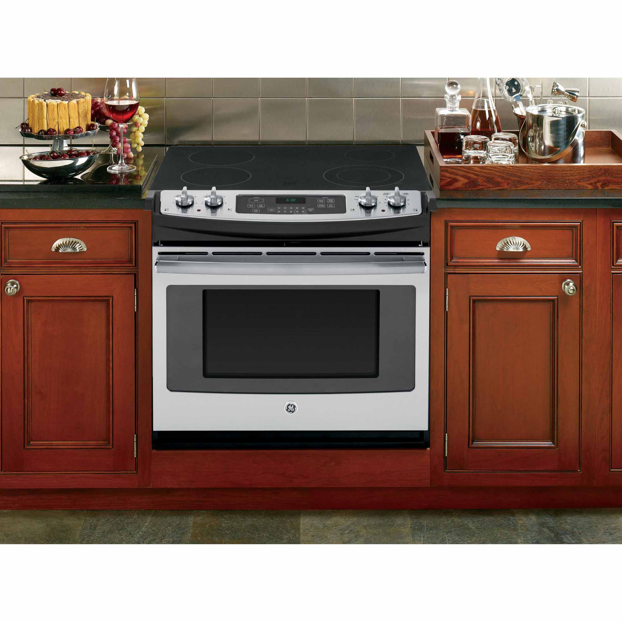 GE Appliances 30" Drop in Electric Range Stainless Steel