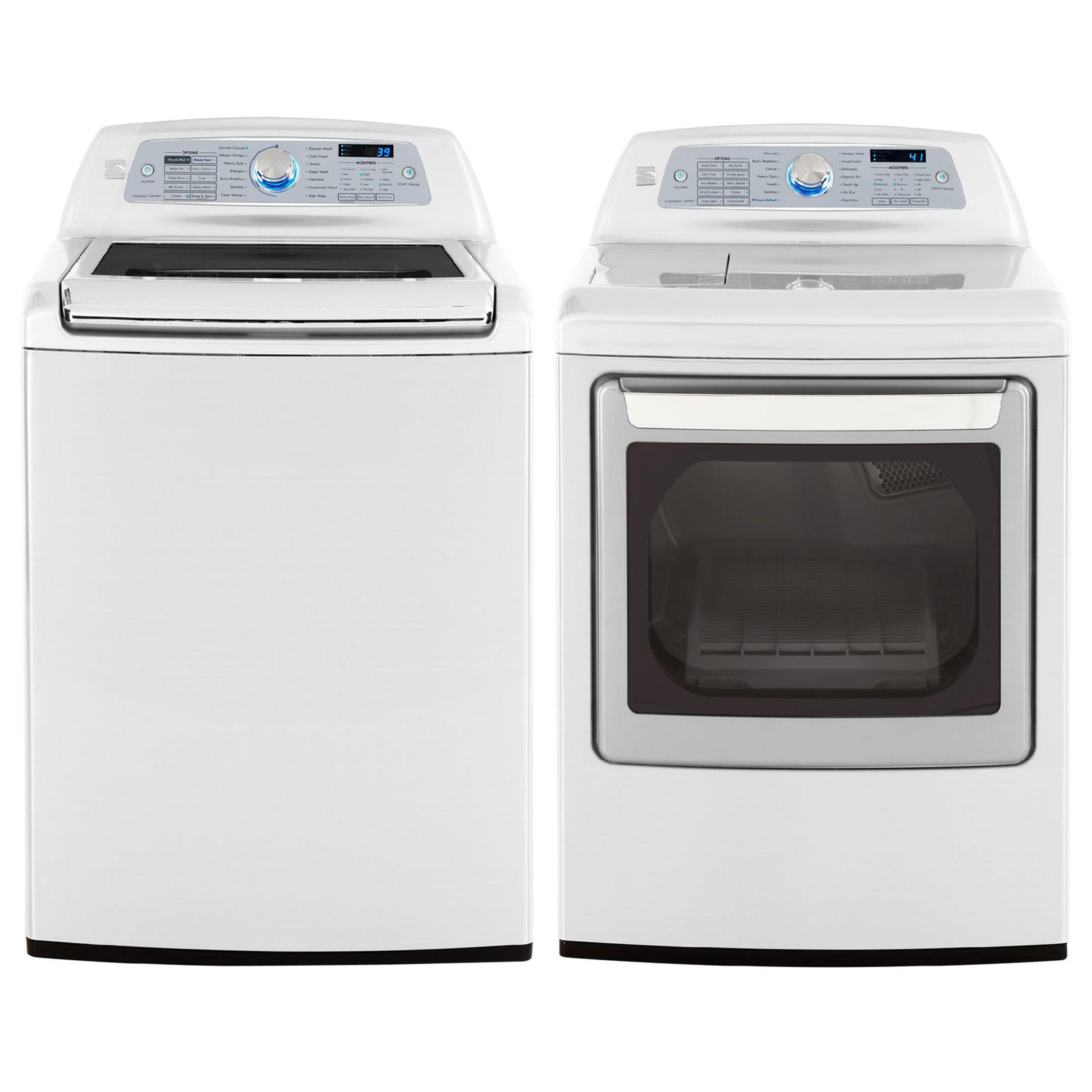 Kenmore Elite 7.3 cu. ft. Electric Dryer w/ Steam– White 61622