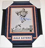 Gale Sayers Autographed Chicago Bears 8x10 Photo ~ Custom Framed