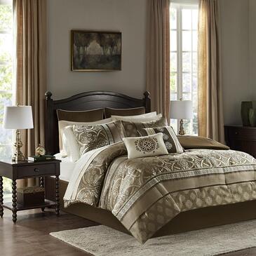 Piece Jacquard Complete Bedding, Sears Bedding Sets King