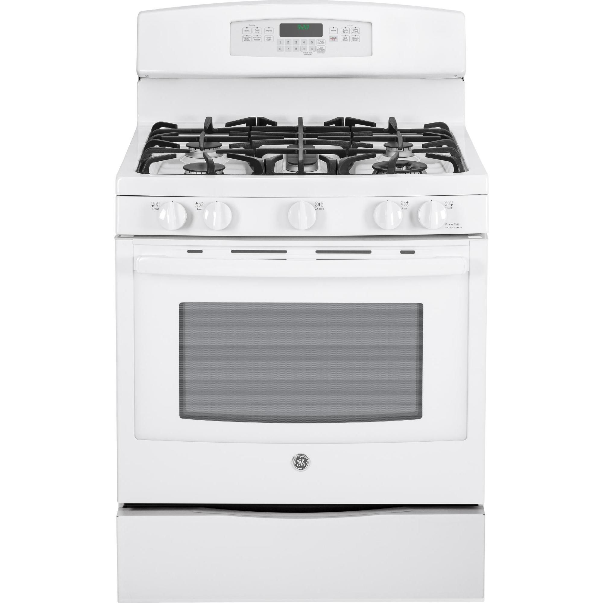 GE PGB920DEF1WW Gas Range