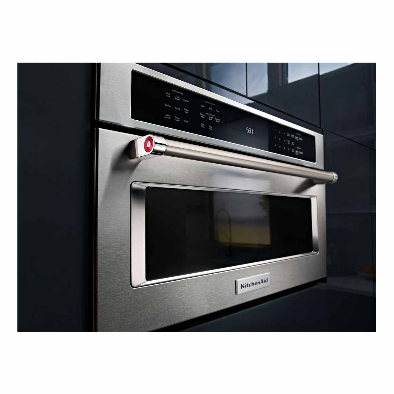 Kitchenaid Kmbp100ess 30 Built In Microwave Oven W Convection