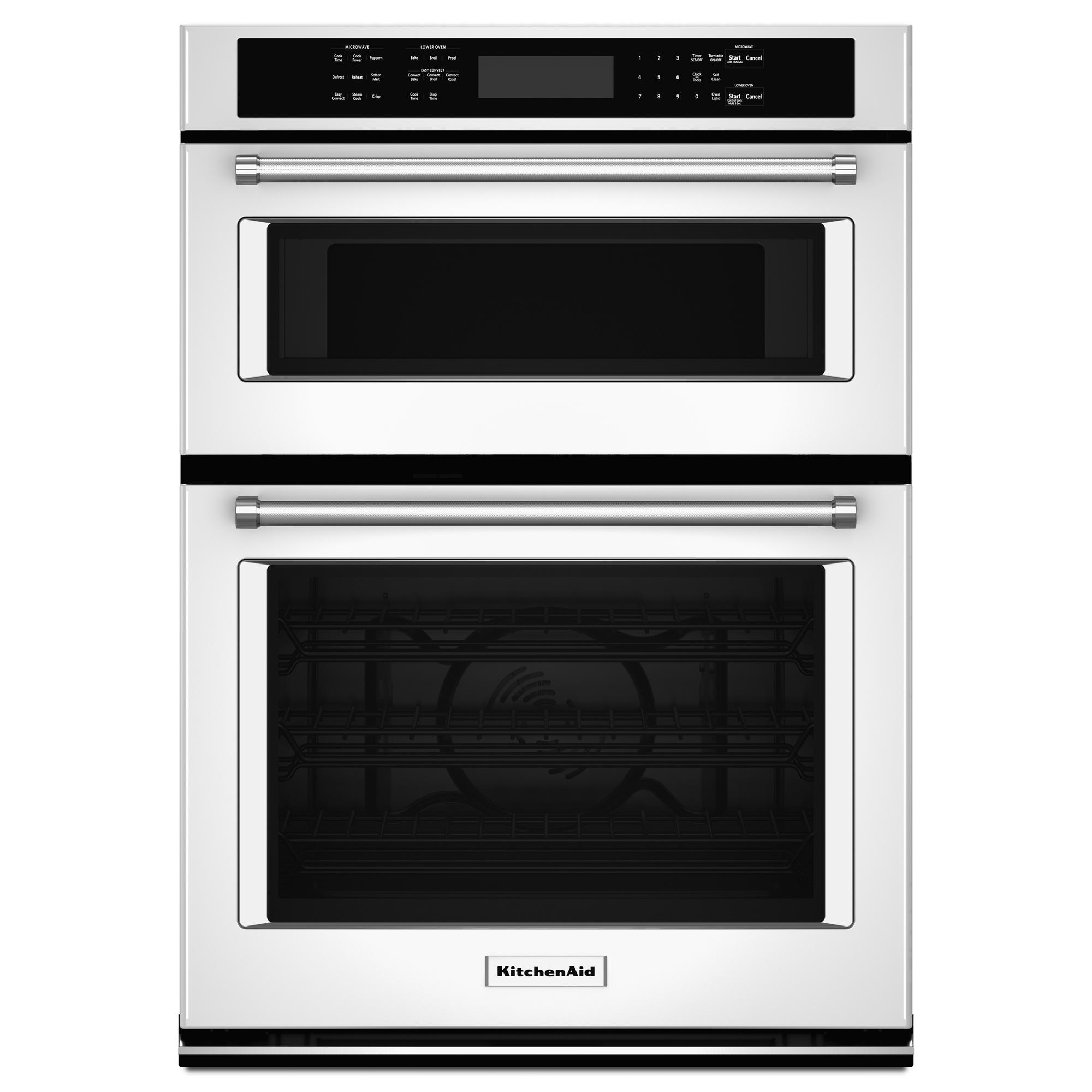 KitchenAid KOCE507EWH01 Electric Oven with Microwave