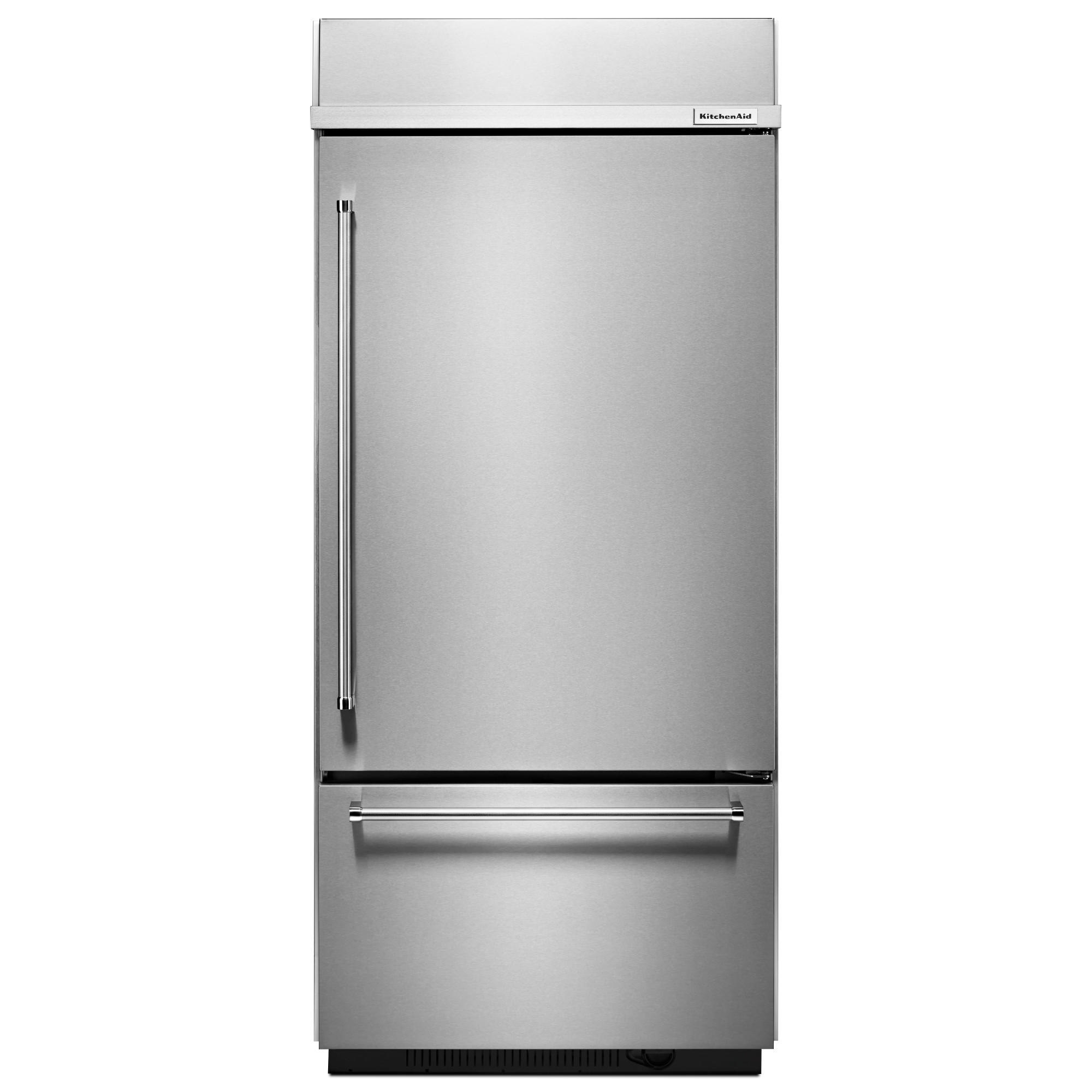 KitchenAid KBBR306ESS00 Bottom-Mount Built-In Refrigerator