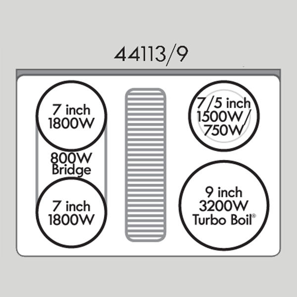 Kenmore Elite 44113 30 Downdraft Electric Cooktop Stainless