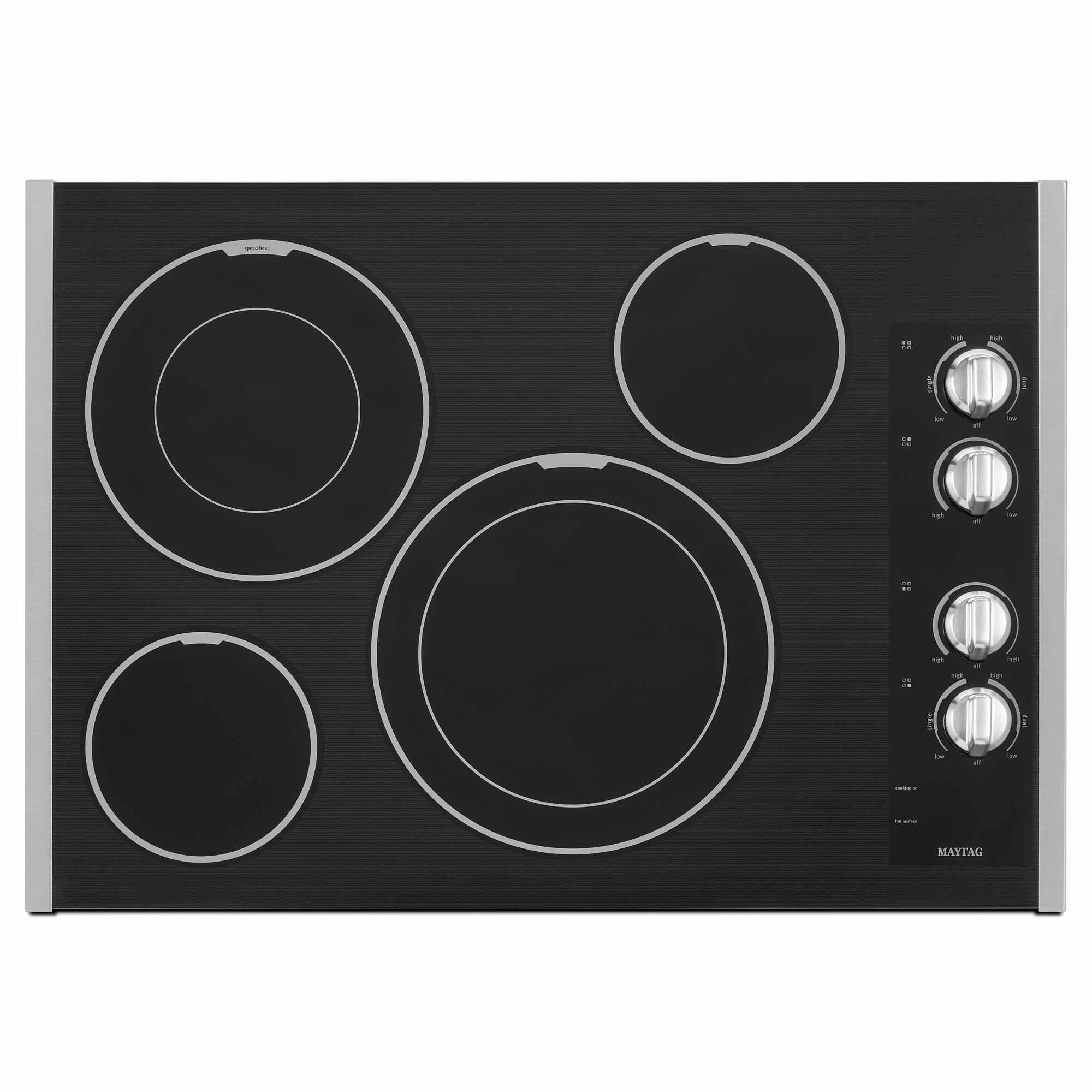 Maytag MEC9530BS00 30" Electric Built-In Cooktop