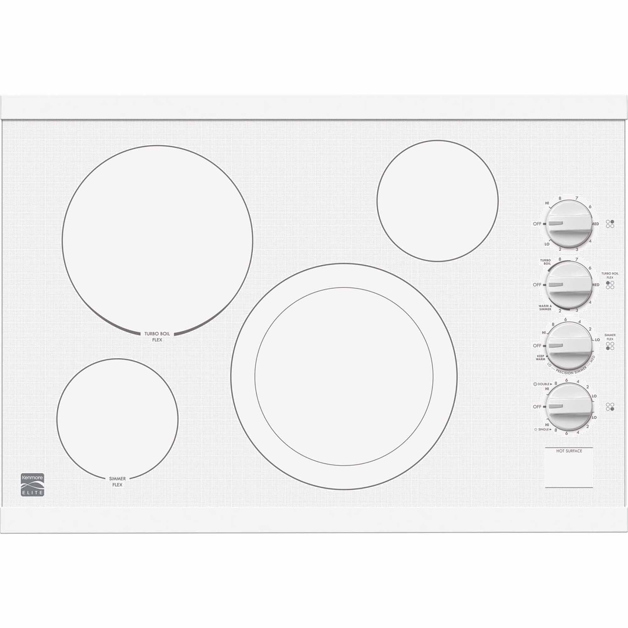 Official Kenmore elite electric cooktop parts Sears PartsDirect
