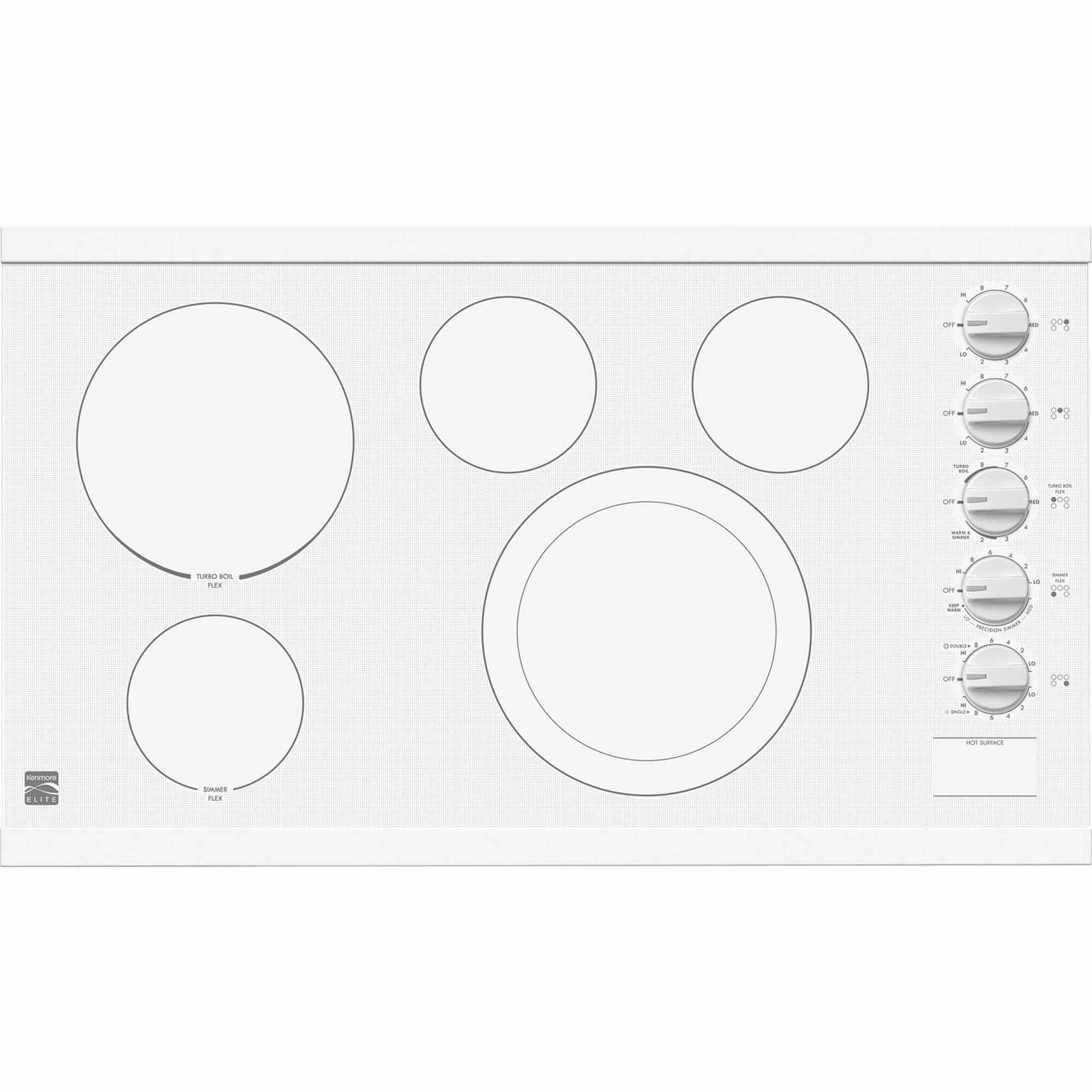 Official Kenmore elite cooktop parts Sears PartsDirect