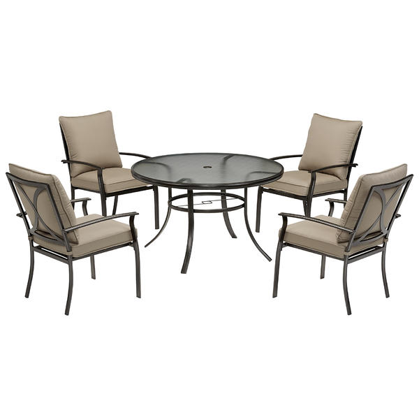 Garden Oasis Sc I 139nset Harrison 5 Piece Cushion Dining