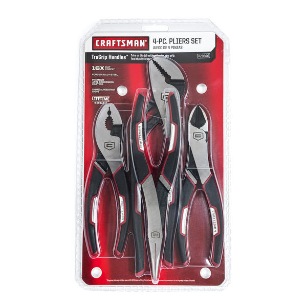 Craftsman 28070 4 pc. Pliers Set Sears Hometown Stores
