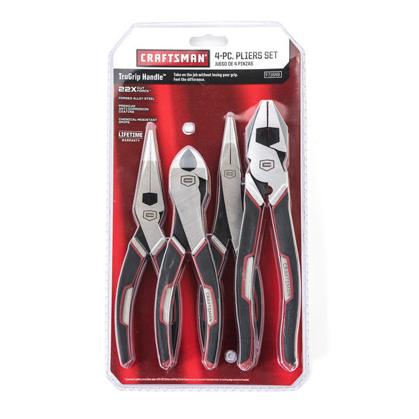 Craftsman 71648 4PC PLIERS SET Sears Hometown Stores