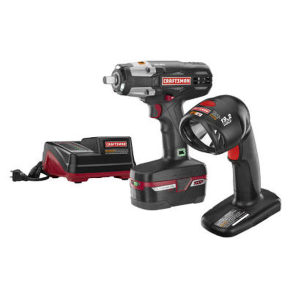 Craftsman 451951 C3 1/2" 19.2V XCP Cordless Impact Wrench w/ Light