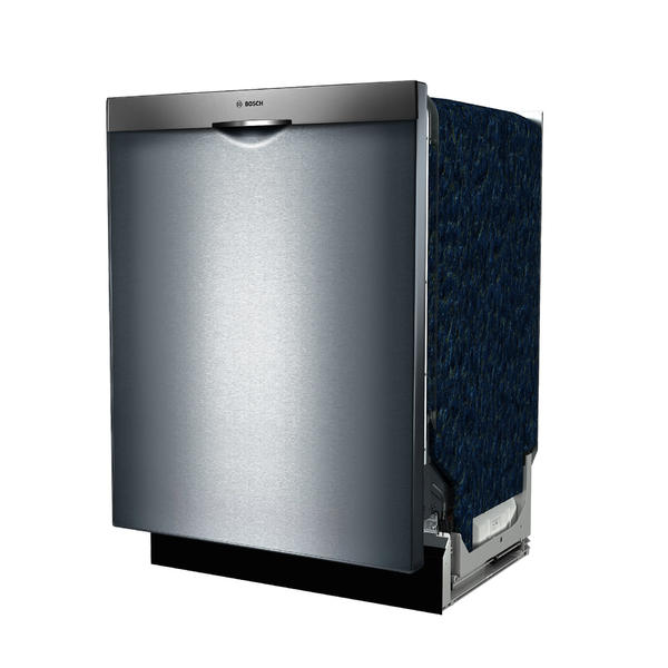 Bosch SHSM63W55N 24" 300 Series BuiltIn Dishwasher w/ Scoop Handle