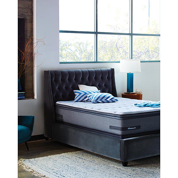 Sealy 51225751 Posturepedic PLUS Glenborough Firm Euro Pillowtop Queen