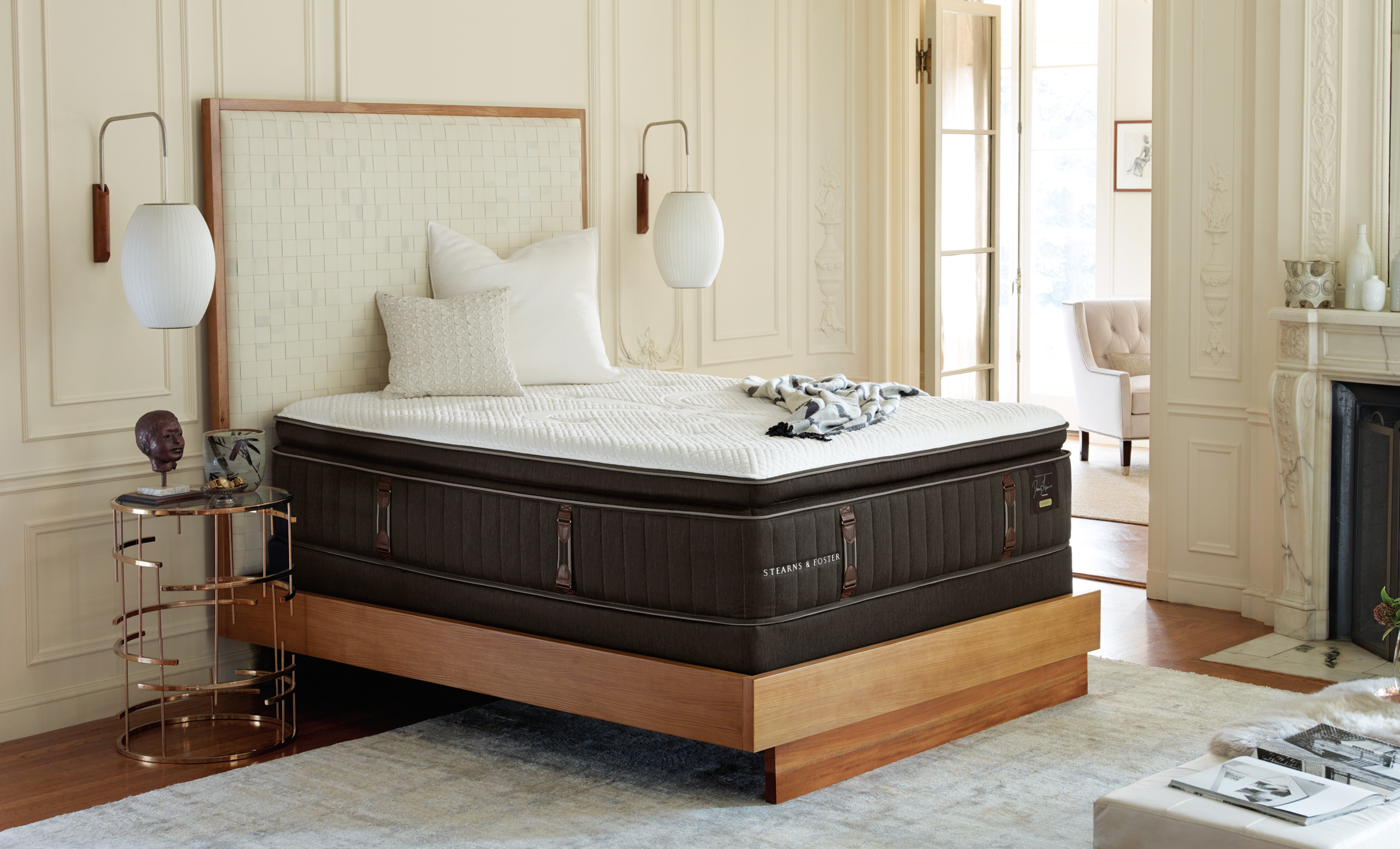 Stearns Foster 518763 Reserve No 2 Luxury Plush Hybrid