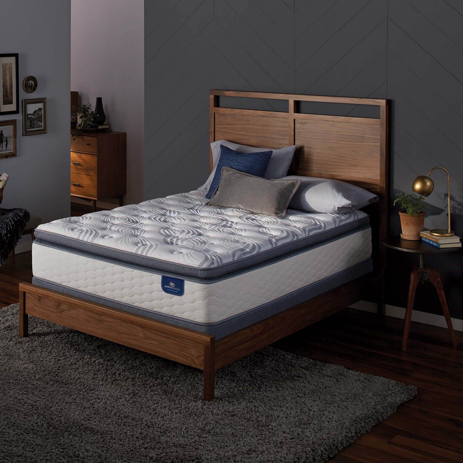 Serta 92688 Perfect Sleeper Teddington Firm King Super Pillowtop