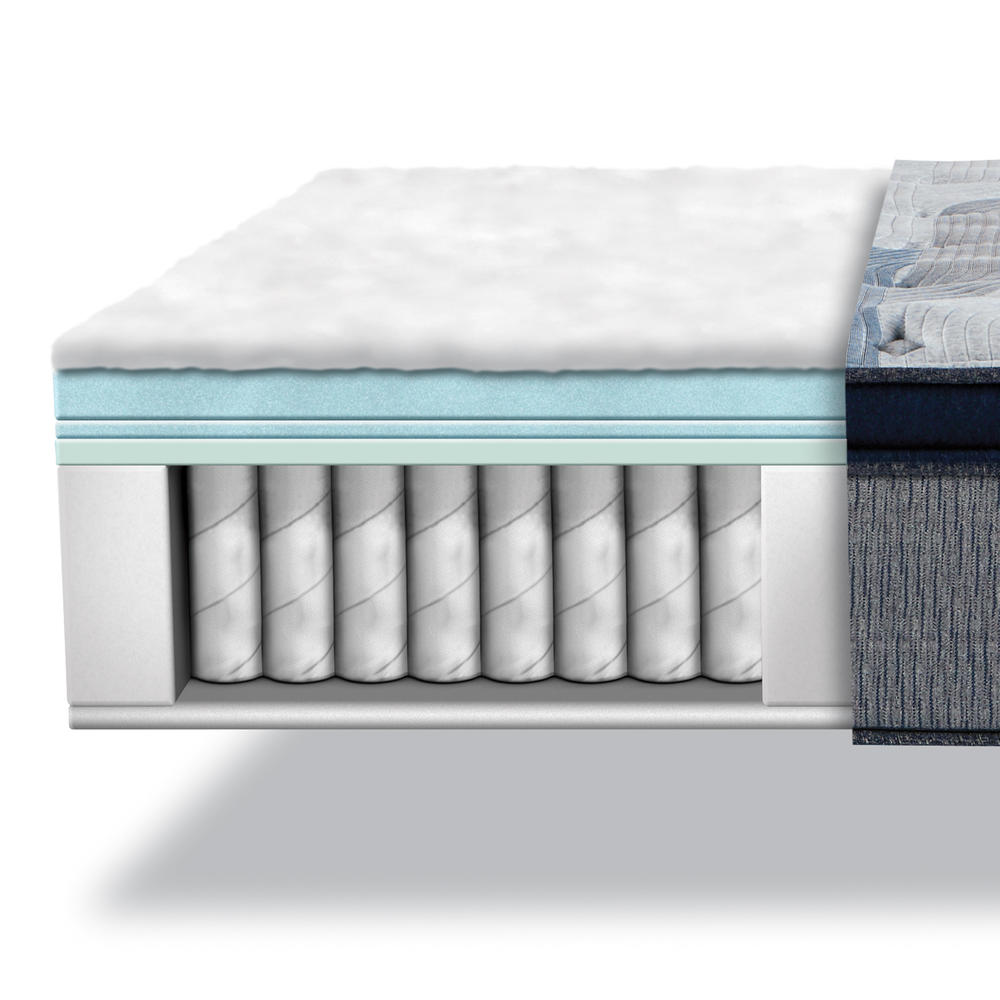 Serta Icomfort Hybrid Icomfort Hybrid Blue Fusion 300 Plush Pillow Top Full Mattress