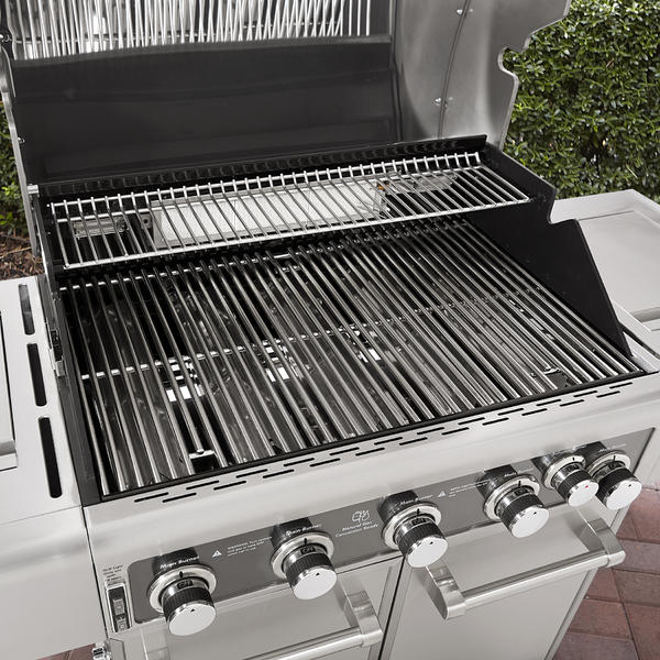 Kenmore Elite PG-40406SRL 5-Burner Dual Fuel Gas Grill ...