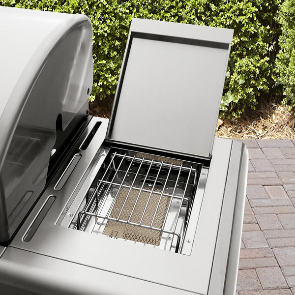 Kenmore Elite PG40406SRL 5Burner Dual Fuel Gas Grill with Motorized Rotisserie Kit Stainless