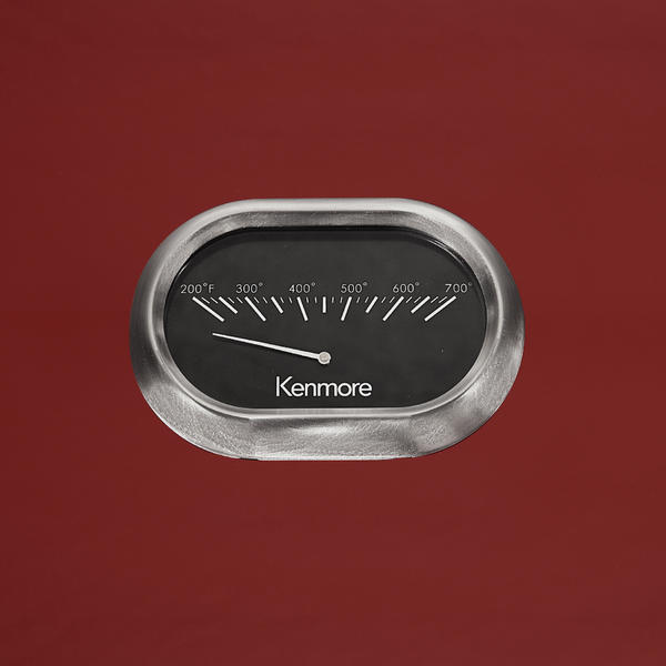 Kenmore PG40409SOLB 4Burner LP Gas Grill with Side Burner Red