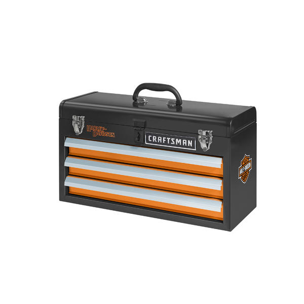 Craftsman 35547 Harley Davidson 3 Drawer Portable Tool Chest
