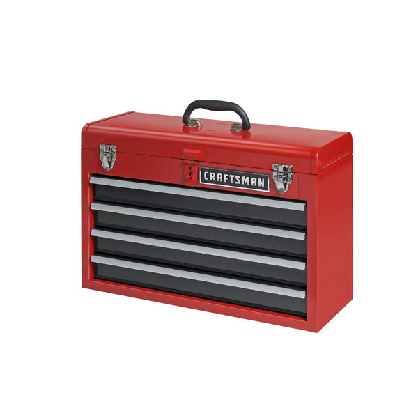Craftsman 35547 4 Drawer Portable Tool Chest Red Sears