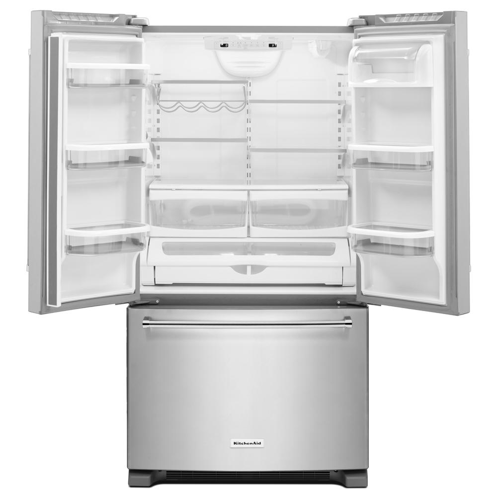 Kitchenaid Krfc300ess 20 Cu Ft French Door Refrigerator Stainless Steel