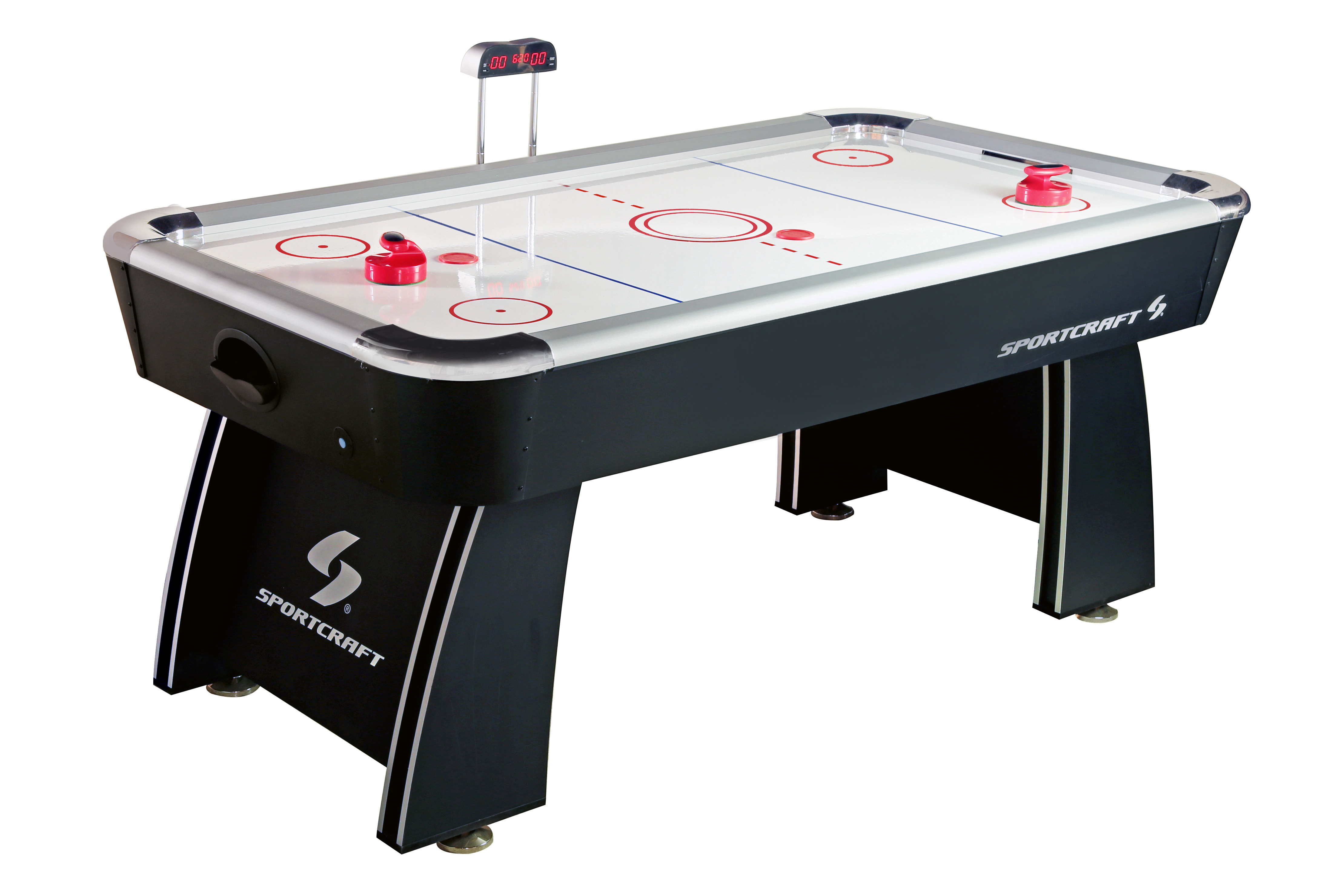 Sportcraft Sc1003 72 Inch Air Powered Hockey Table With Pop Up