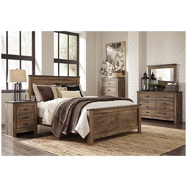 Signature Design By Ashley Trinell 6 Piece Queen Bedroom Set