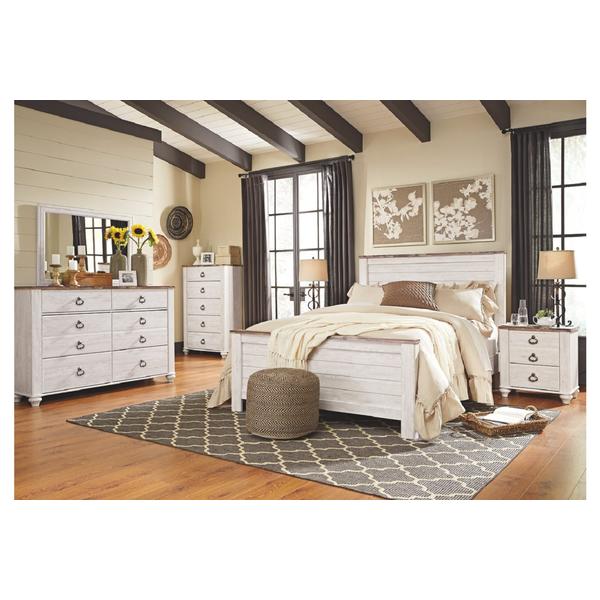 Signature Design By Ashley Willowton 6 Piece Queen Bedroom