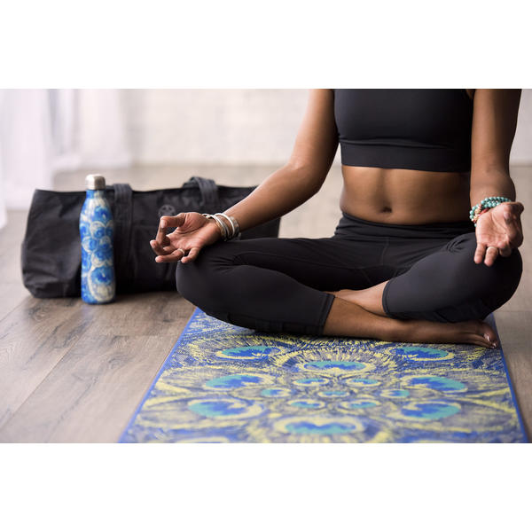 05 59141 Premium Sapphire Feather Yoga Mat 6mm Sears Hometown