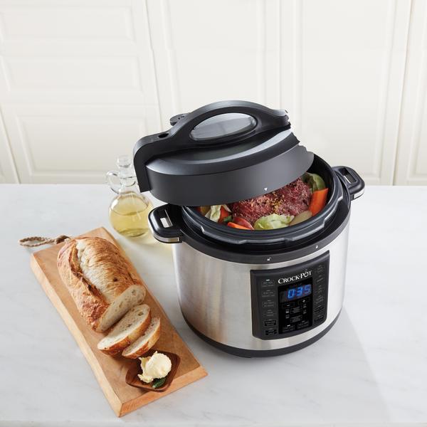 Crock-Pot SCCPPC600-V1 6 qt. Express Crock Multi-Cooker - Stainless ...