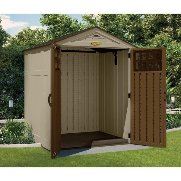 suncast bms6510 sierra 6' x 5' storage shed sears