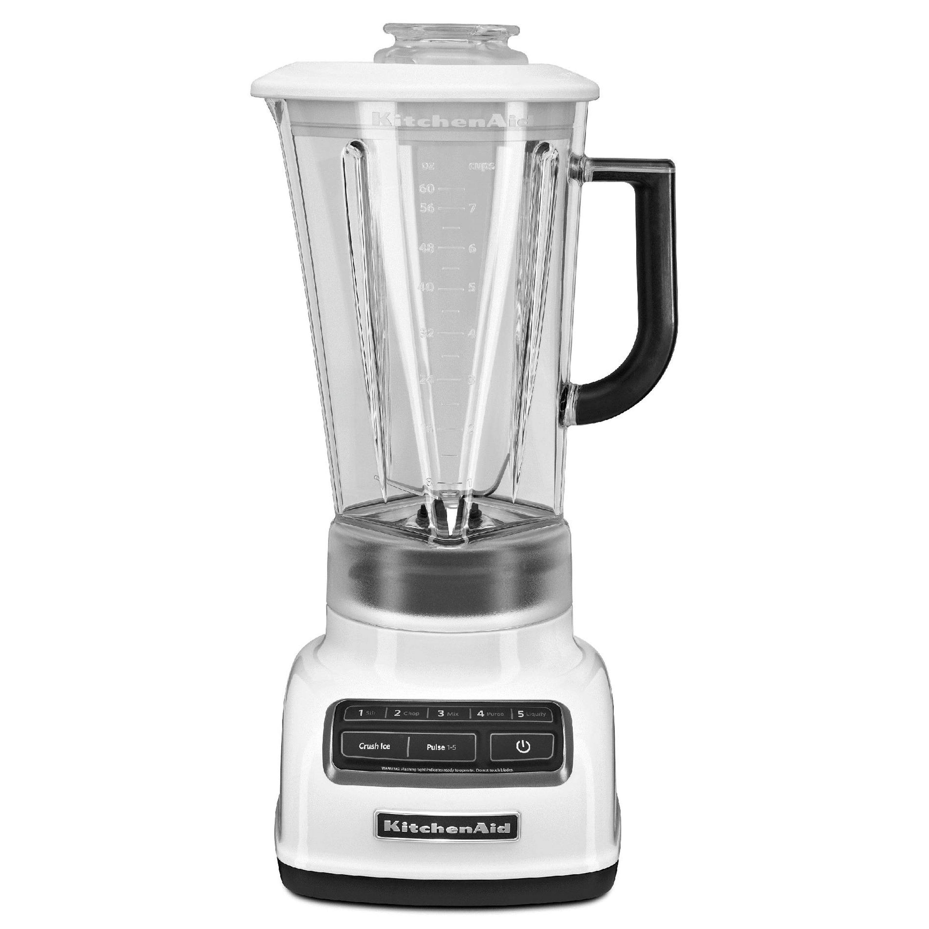 KitchenAid KSB1575WH0 5-Speed Blender with 60-oz Plastic Jar