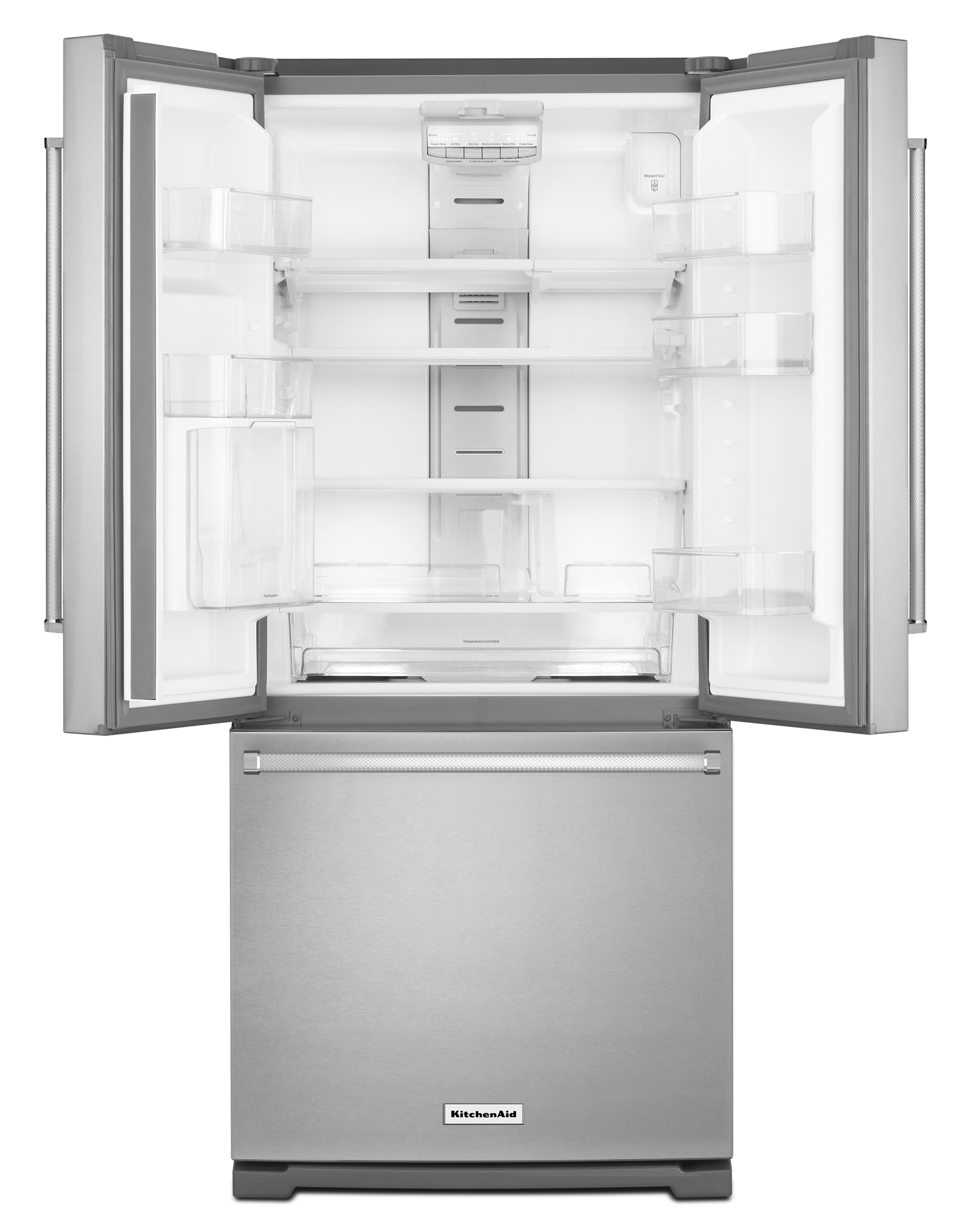 Kitchenaid Krff305ess 25 Cu Ft French Door Refrigerator Stainless Steel