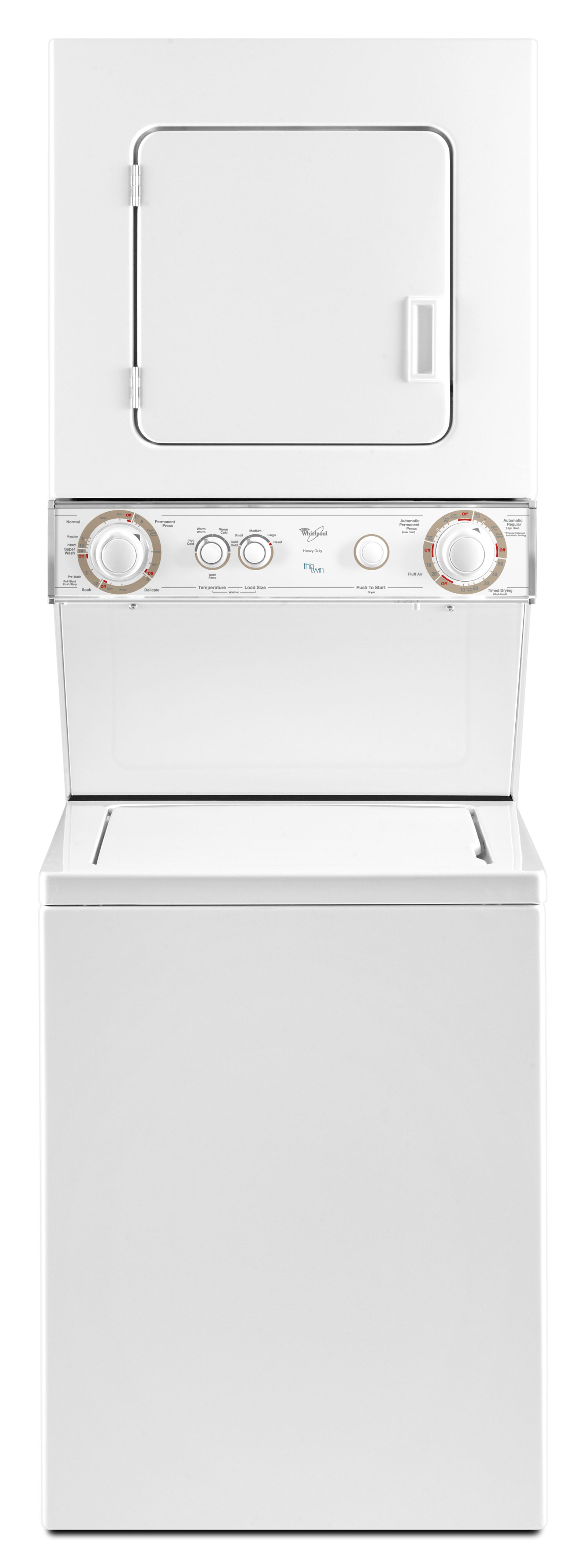 Whirlpool LTG5243DQ2 Washer/Dryer Laundry System