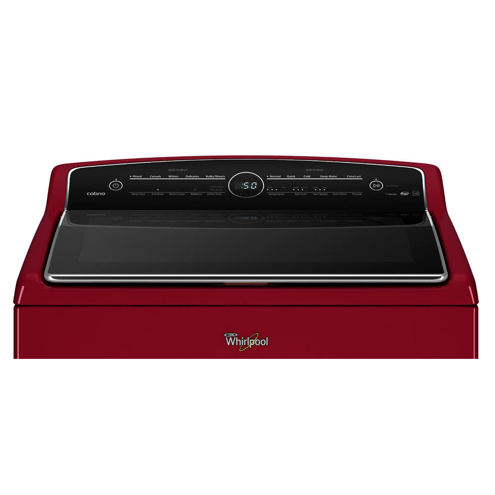 Whirlpool Wtw8500Dr 5.3 Cu. Ft. Cabrio® Top Load Washer - Cranberry Red