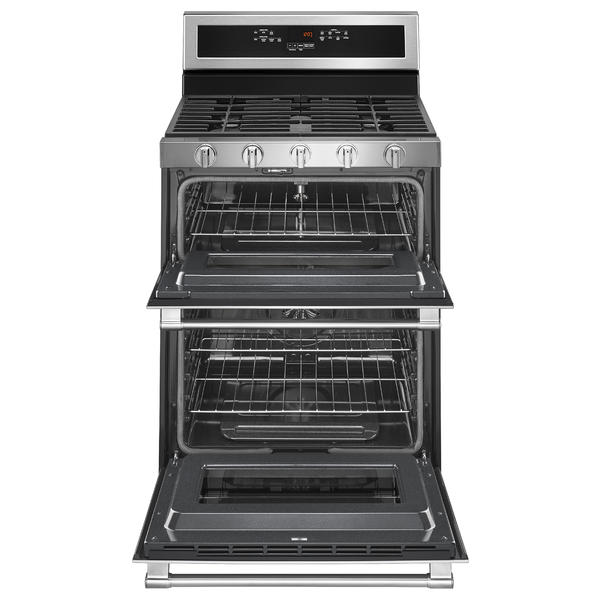 Maytag MGT8800FZ 6.0 cu. ft. 30" Double Oven Gas Range with True