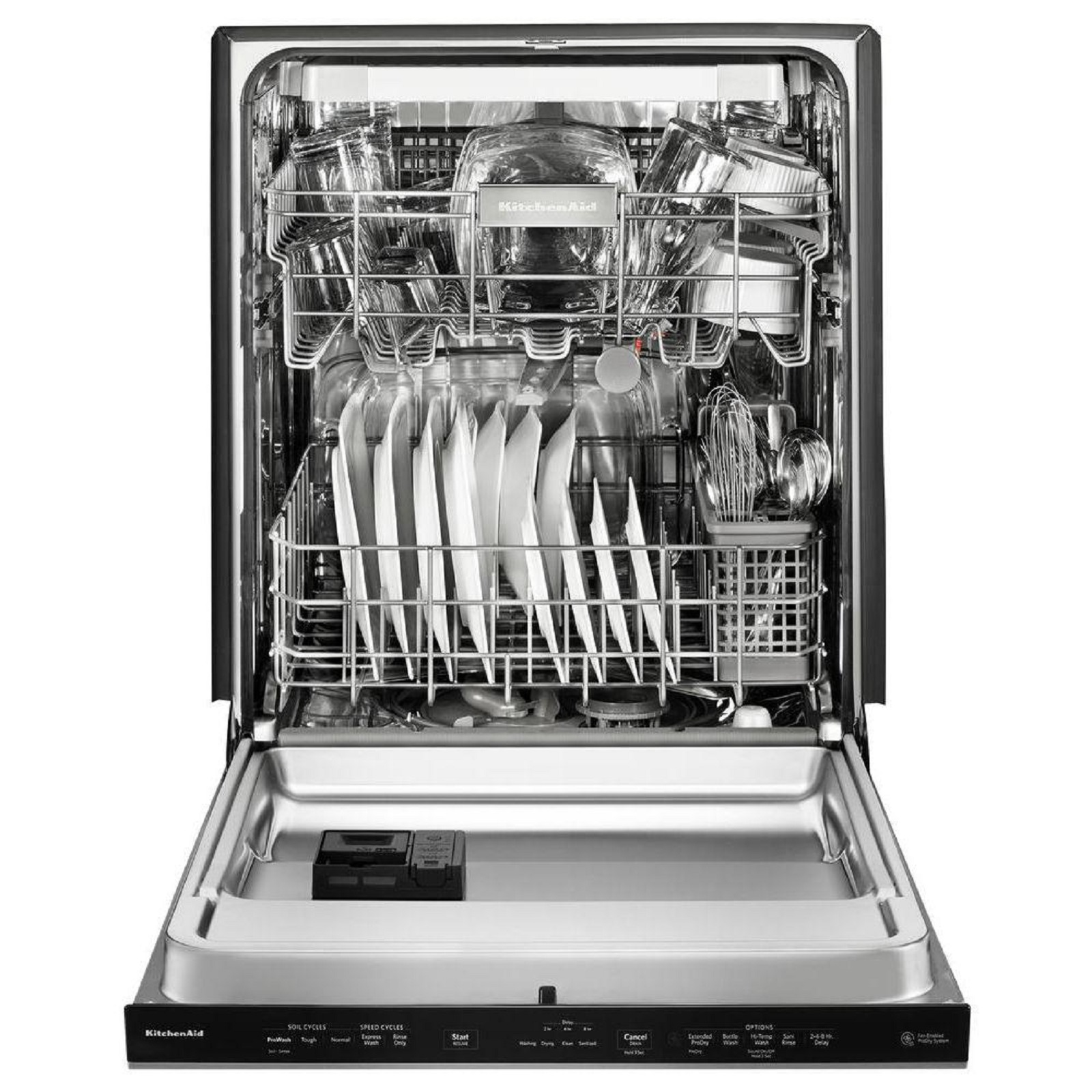 stainless kitchenaid dishwasher