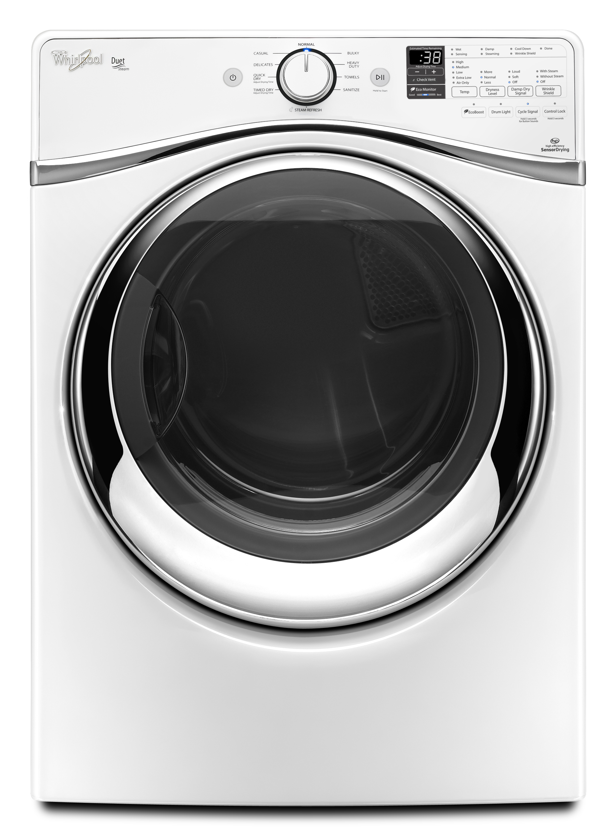 Whirlpool WGD95HEDW0 Gas Dryer