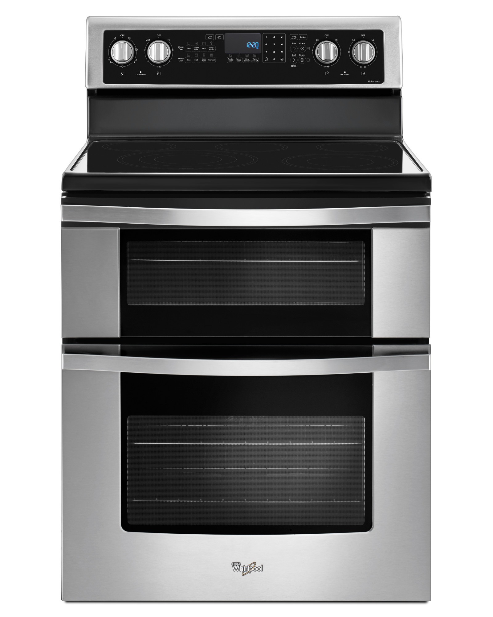 Whirlpool WGE745C0FS00 Electric Double Oven Range