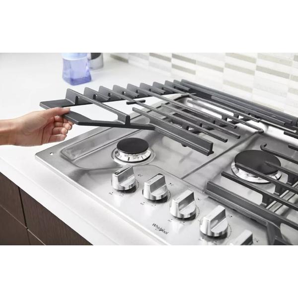 Wcg97us6hs Whirlpool 36 Stainless Steel Gas Cooktop Sears