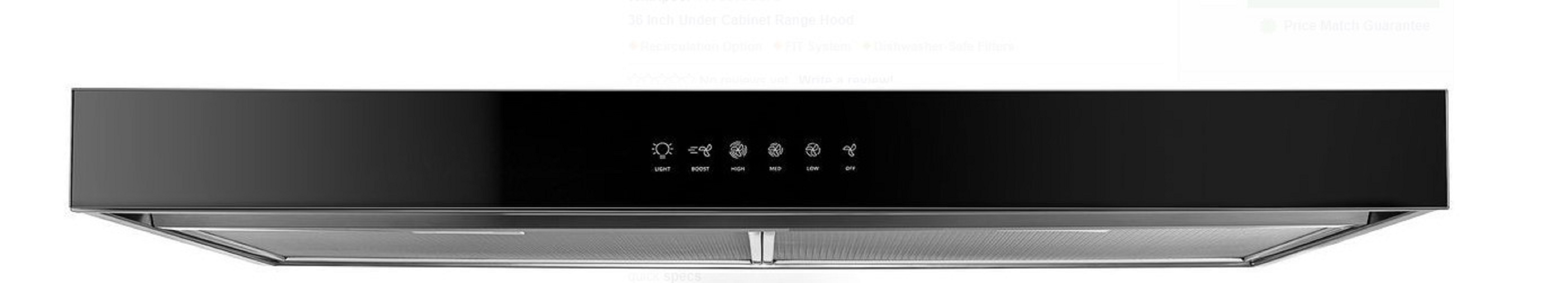 Whirlpool WVU57UC6FS0 Range Hood