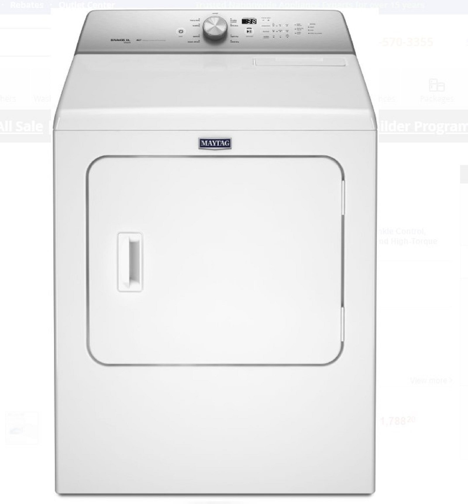 Maytag MEDB766FW0 Dryer
