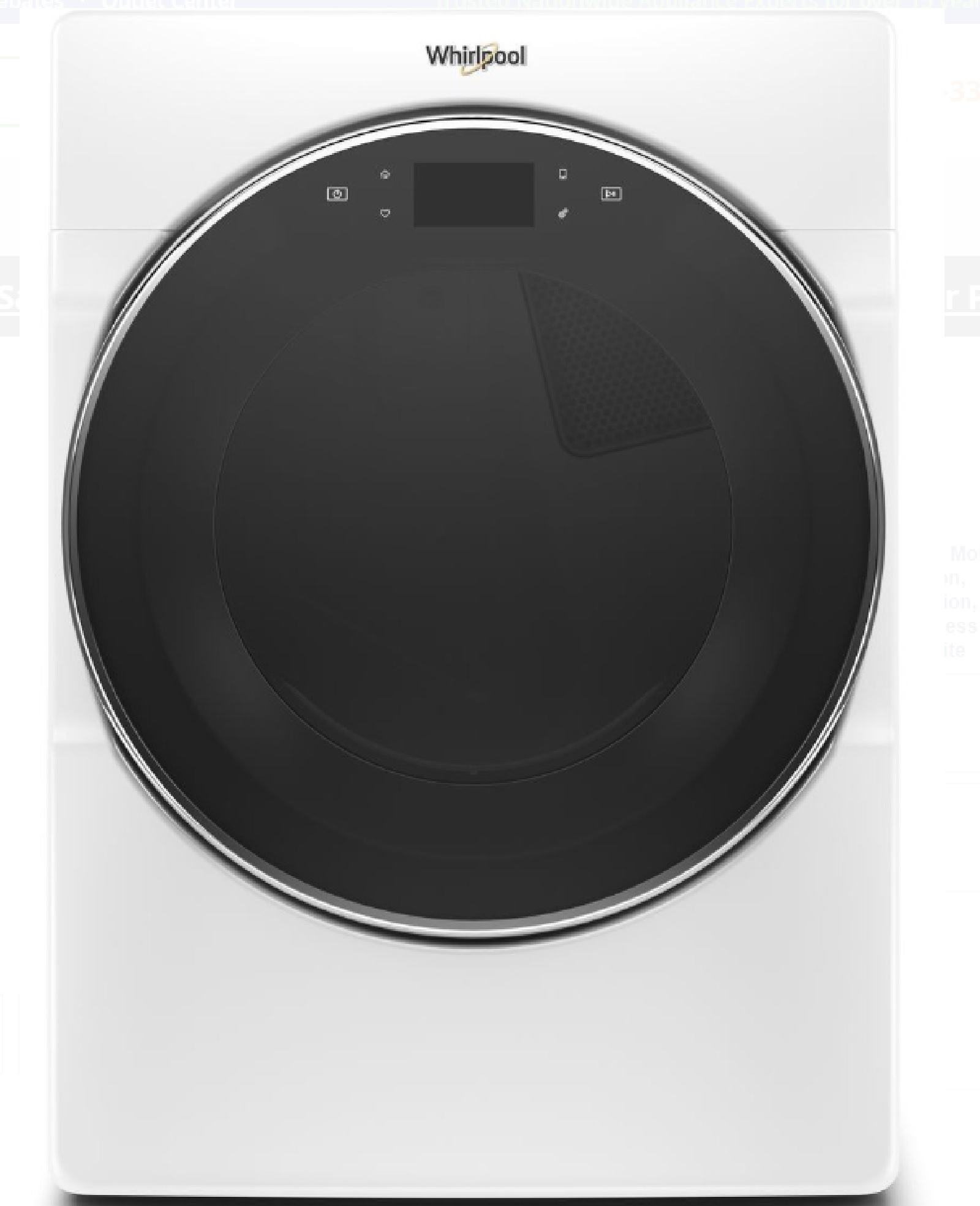 Whirlpool WGD9620HW0 Dryer